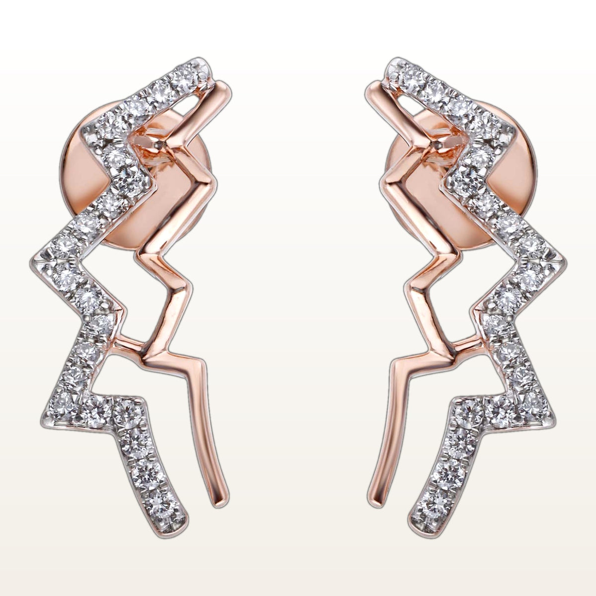 Nishka rose gold diamond derwl 54140