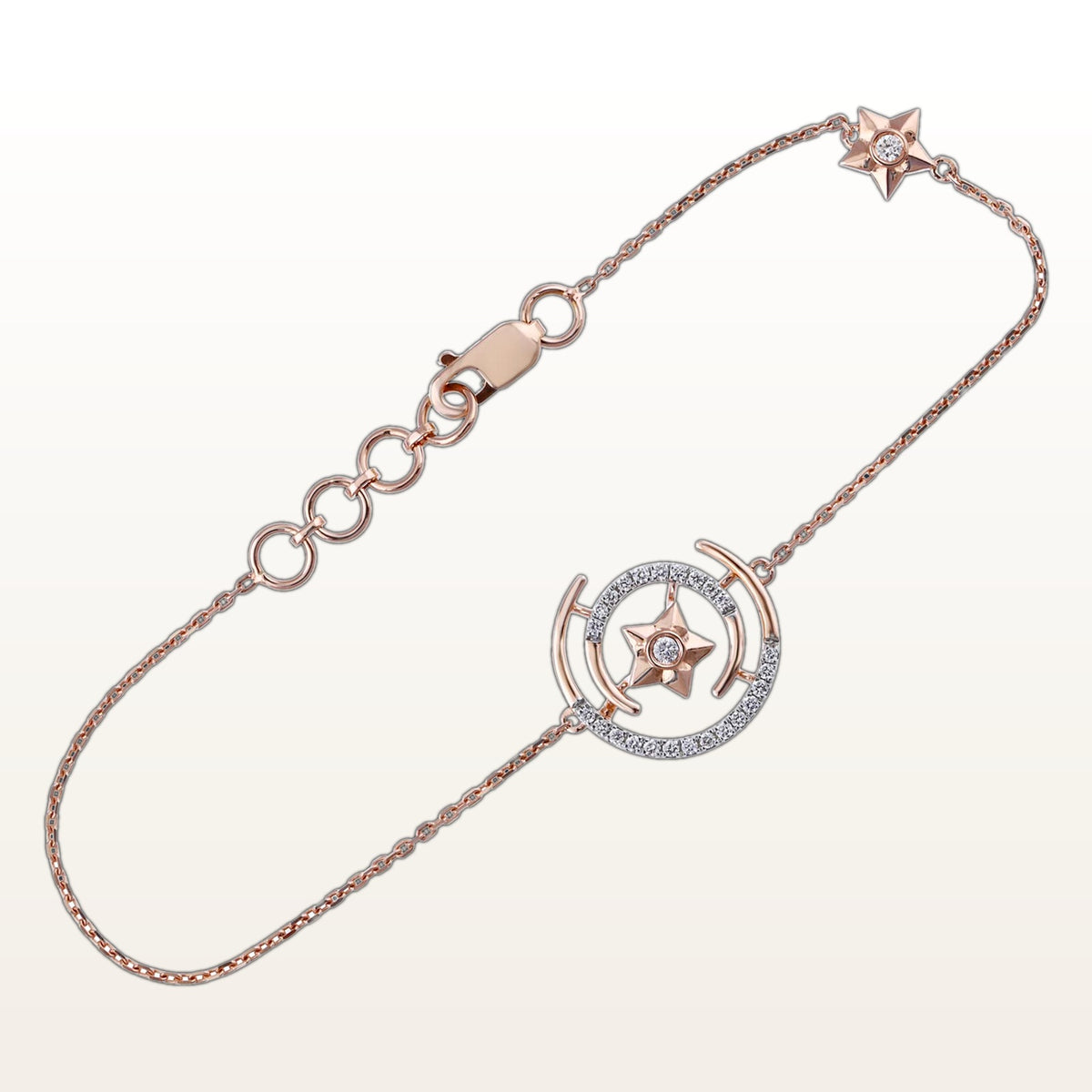 Nishka rose gold diamond    dbrwl 1786