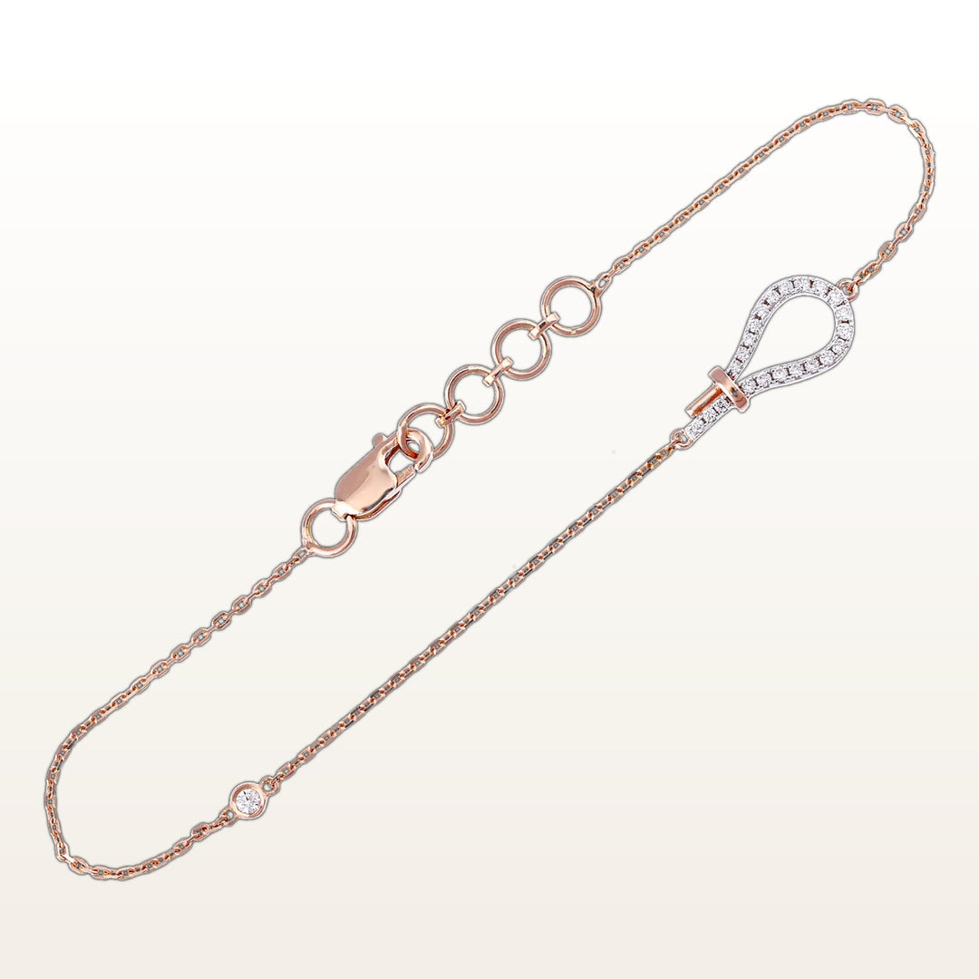 Nishka Rose Gold Diamond  - DBRWL-1791