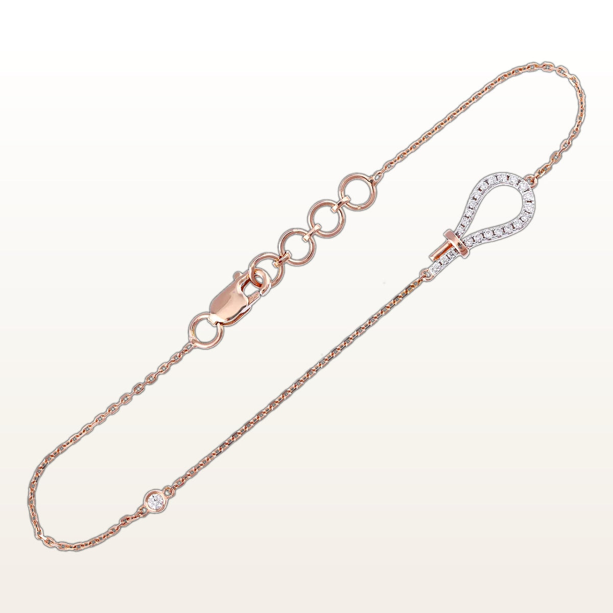 Nishka rose gold diamond    dbrwl 1791