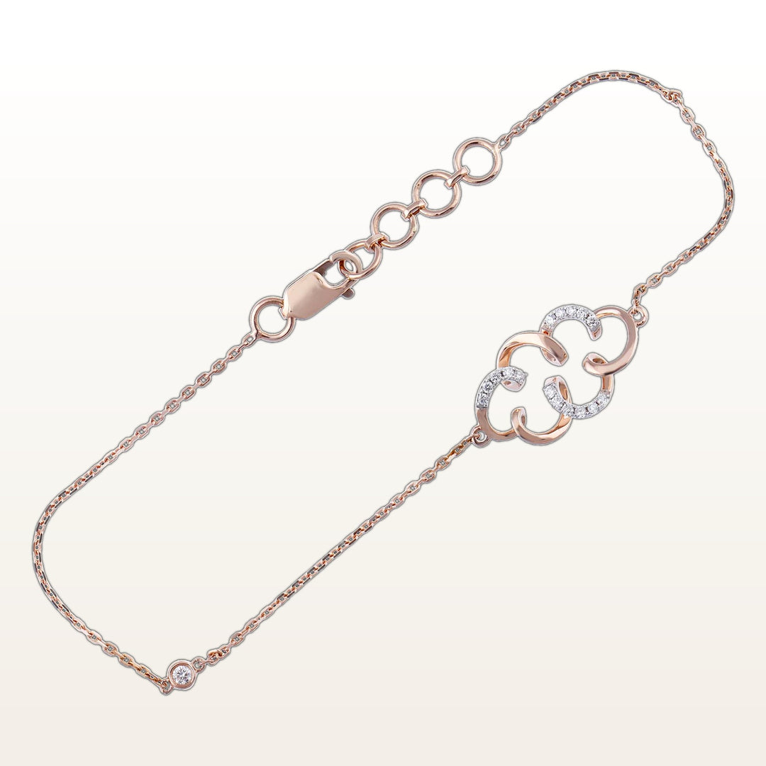 Nishka Rose Gold Diamond  - DBRWL-1792
