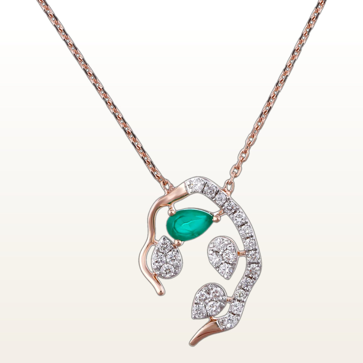 Nishka rose gold diamond    dcpwl 30492