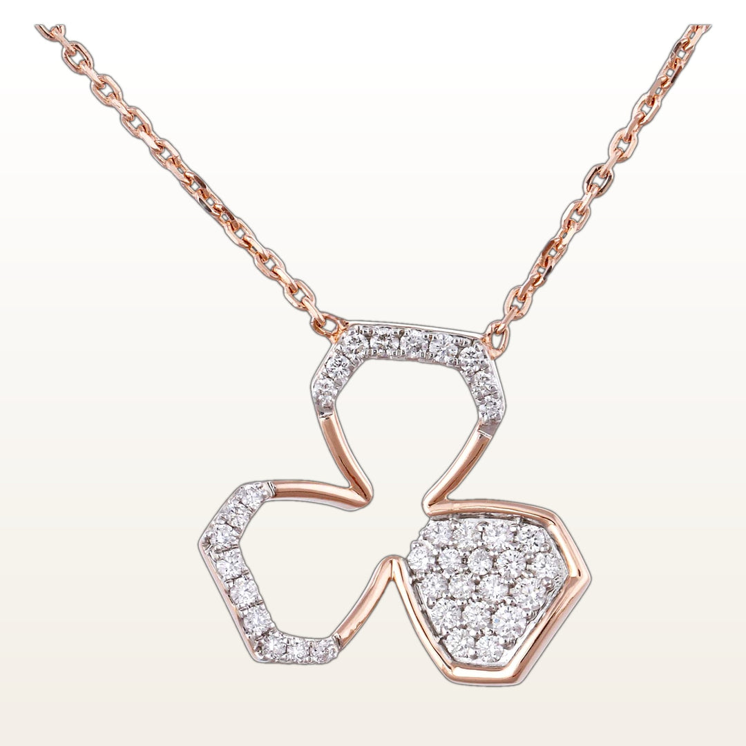 Nishka Rose Gold Diamond  - DCPWL-30500