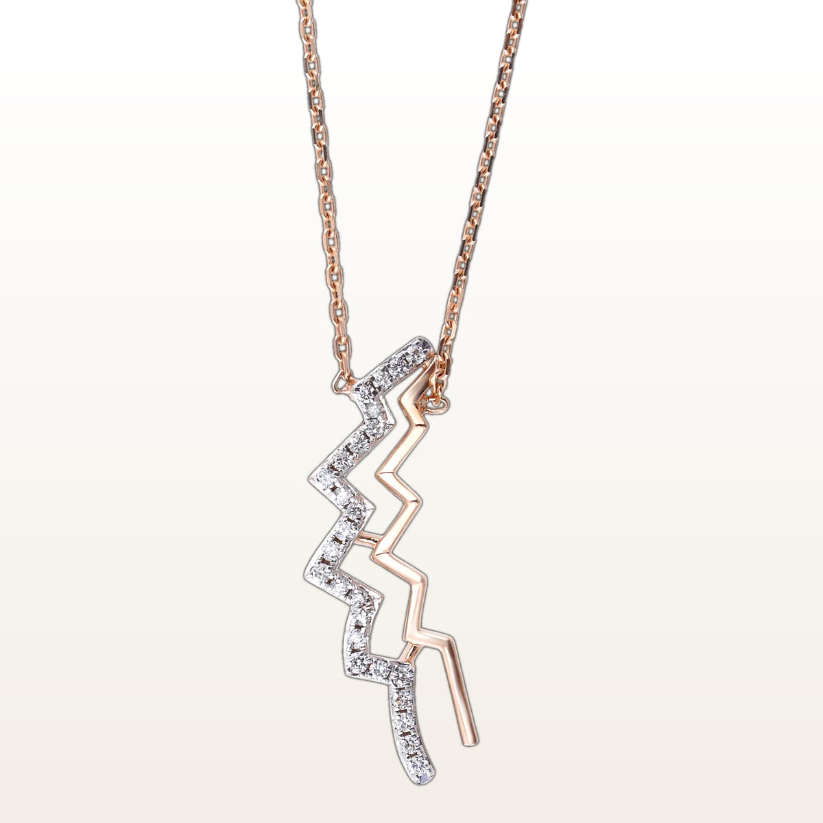 Nishka rose gold diamond    dcpwl 30508