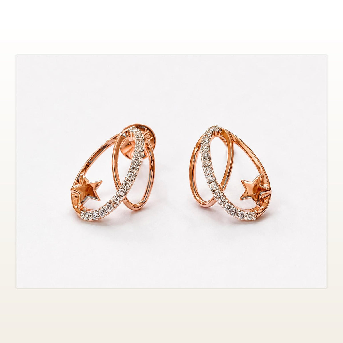 Nishka rose gold diamond    derwl 00887