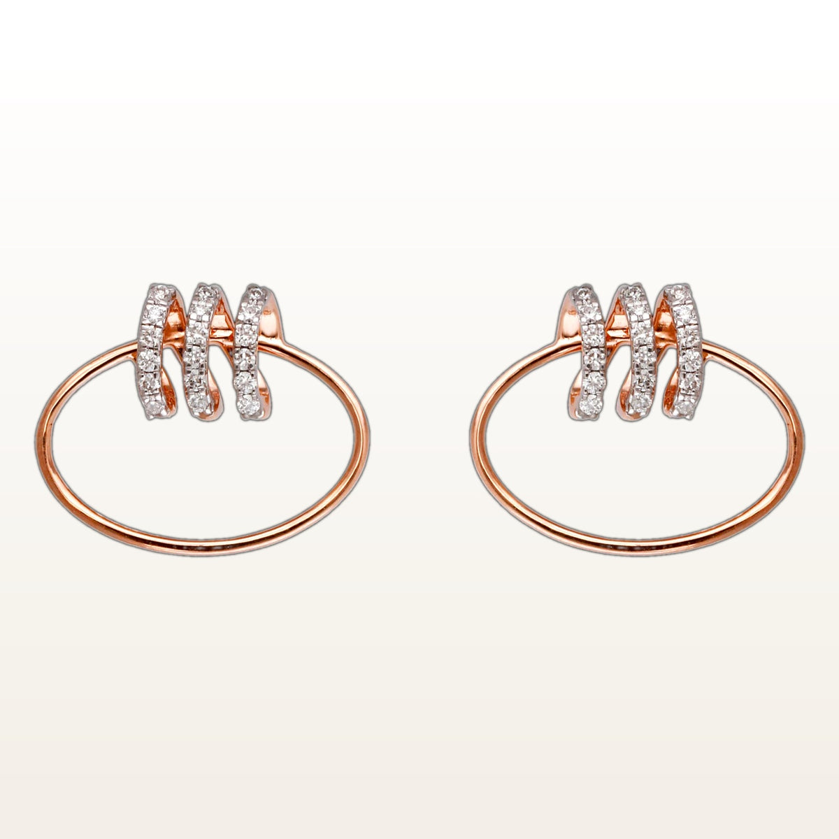 Nishka rose gold diamond    derwl 49079