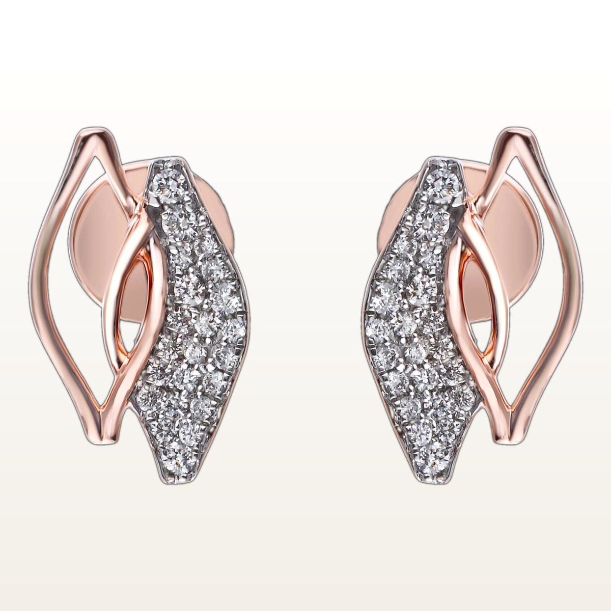 Nishka rose gold diamond    derwl 51988