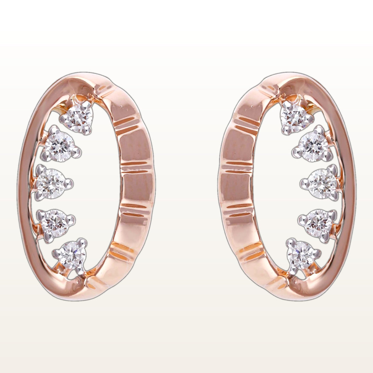 Nishka rose gold diamond    derwl 54118
