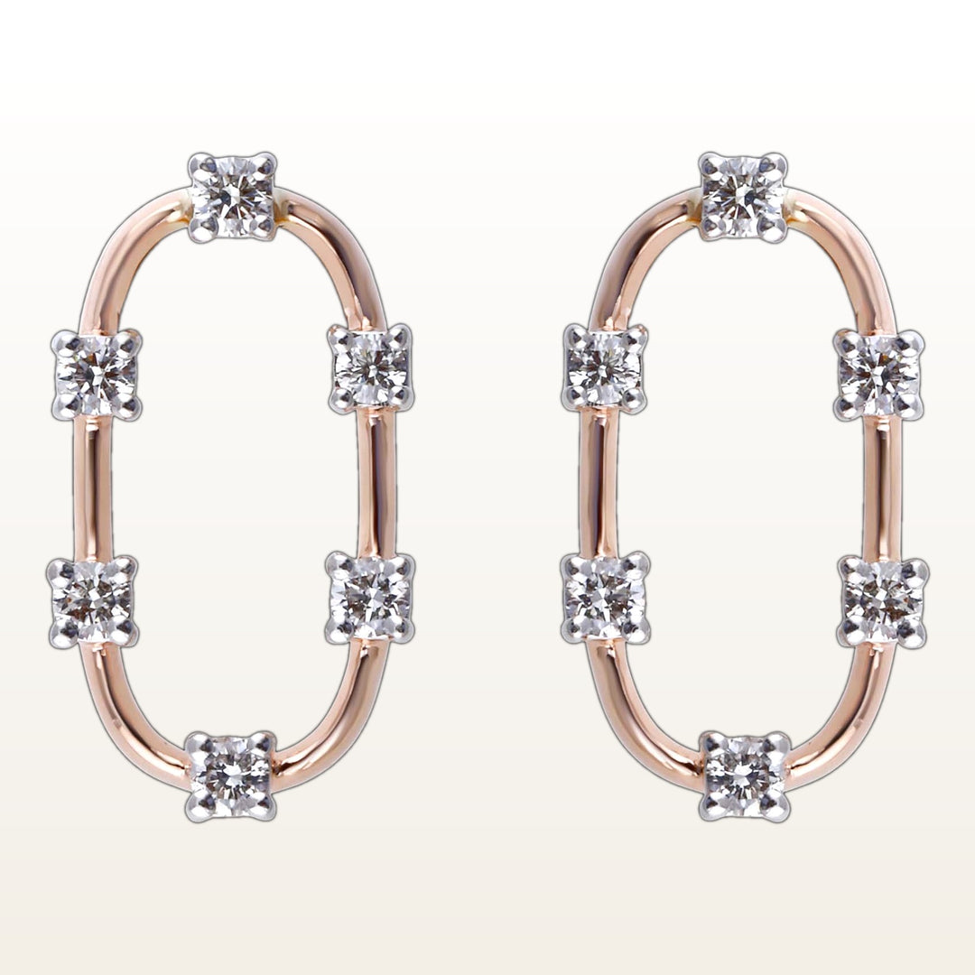 Nishka Rose Gold Diamond  - DERWL-54119