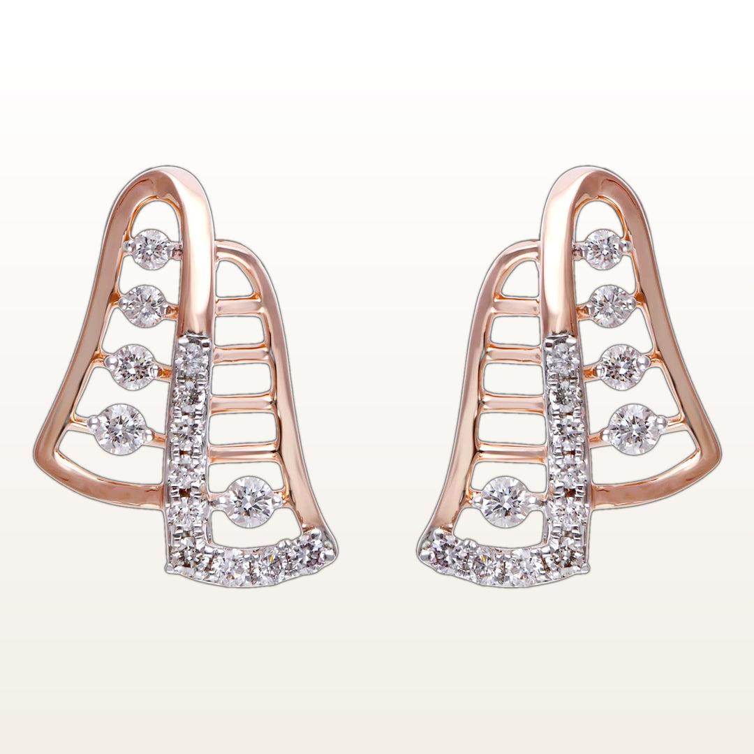 Nishka Rose Gold Diamond  - DERWL-54121
