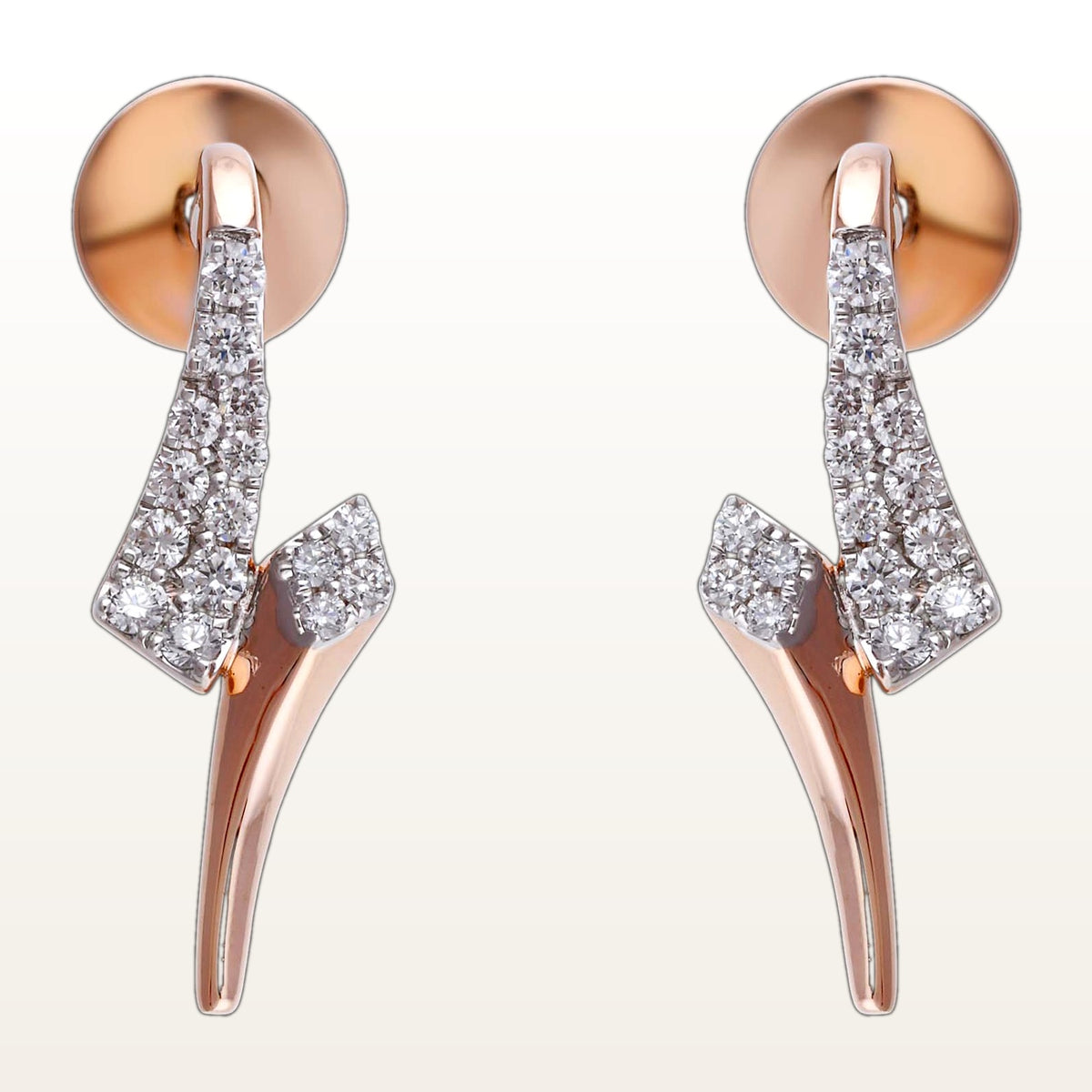 Nishka rose gold diamond    derwl 54122