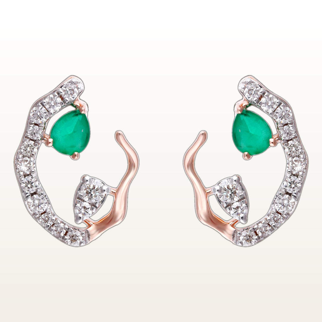 Nishka Rose Gold Diamond  - DERWL-54123