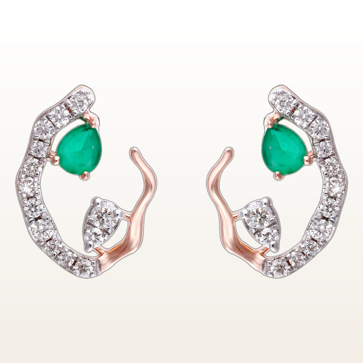 Nishka rose gold diamond    derwl 54123