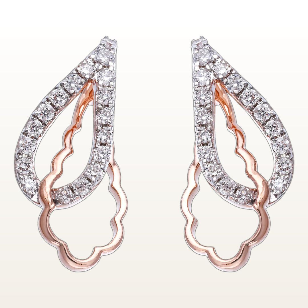Nishka Rose Gold Diamond  - DERWL-54127