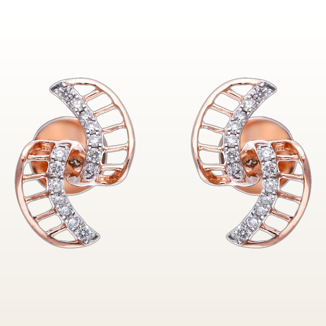 Nishka Rose Gold Diamond  - DERWL-54131