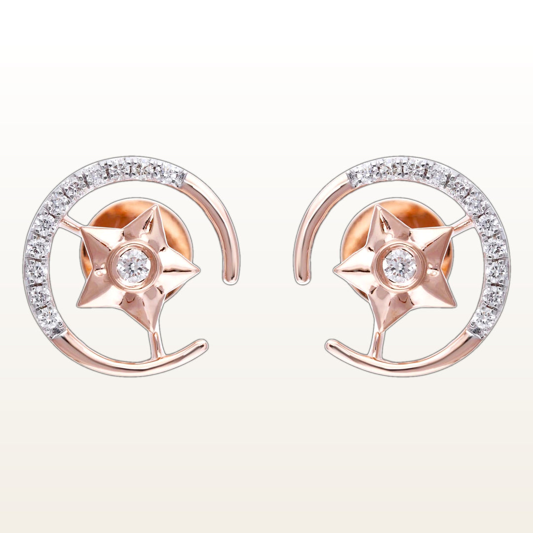 Nishka Rose Gold Diamond  - DERWL-54139