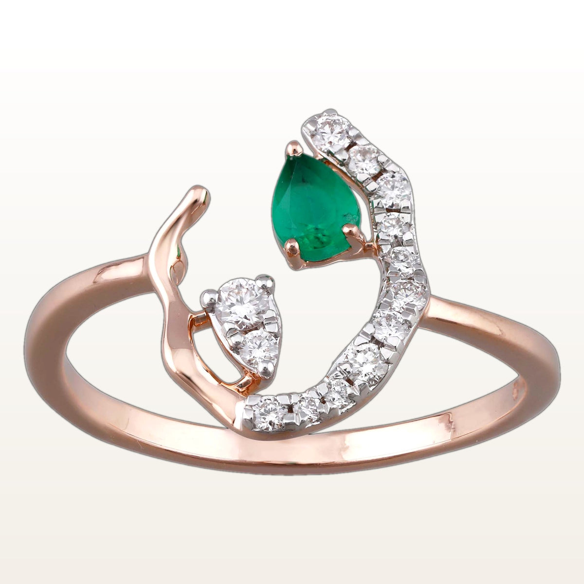 Nishka rose gold diamond    dfrwl 19483