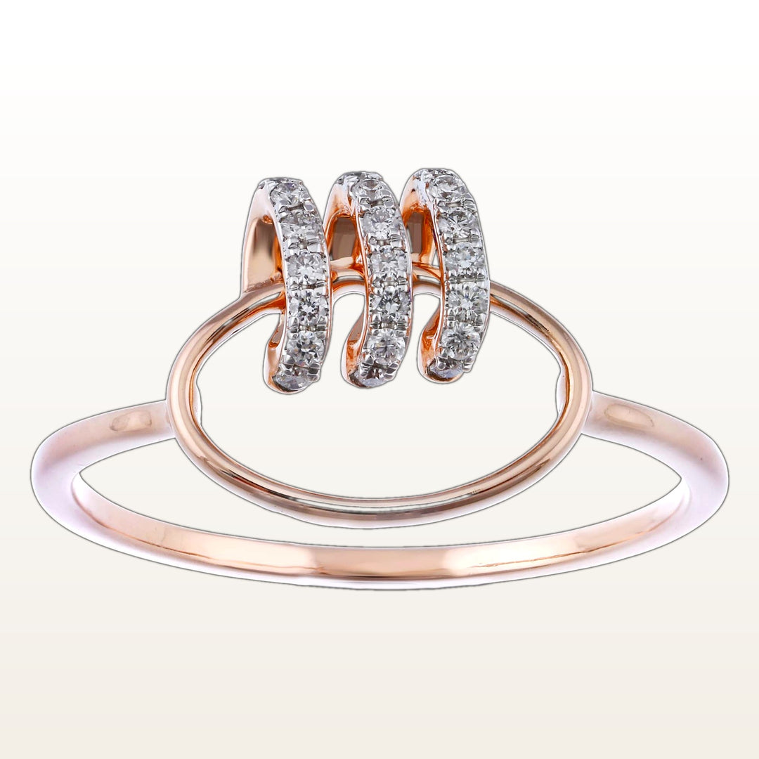 Nishka Rose Gold Diamond  - DFRWL-19494