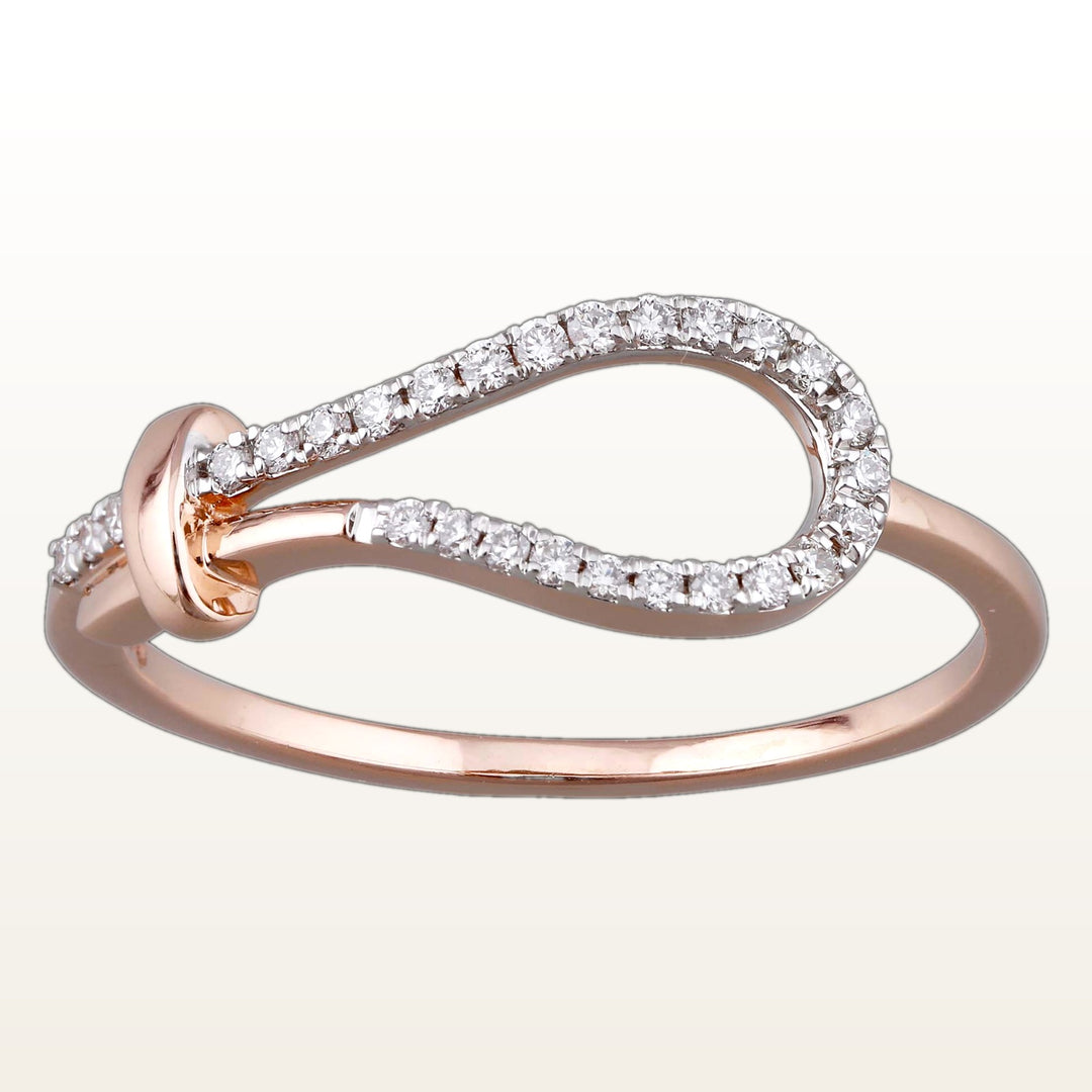 Nishka Rose Gold Diamond  - DFRWL-19497
