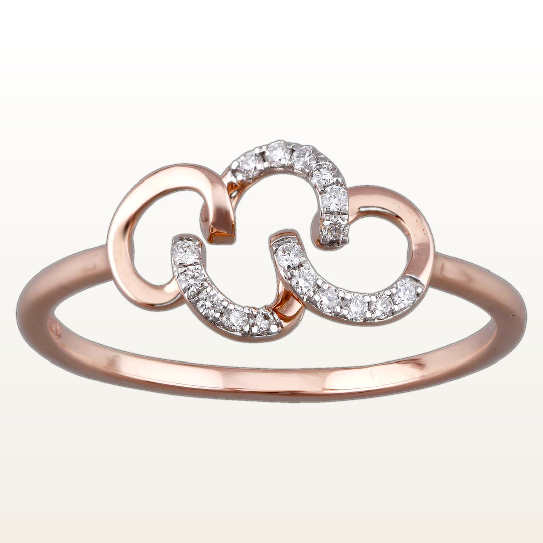 Nishka Rose Gold Diamond  - DFRWL-19501