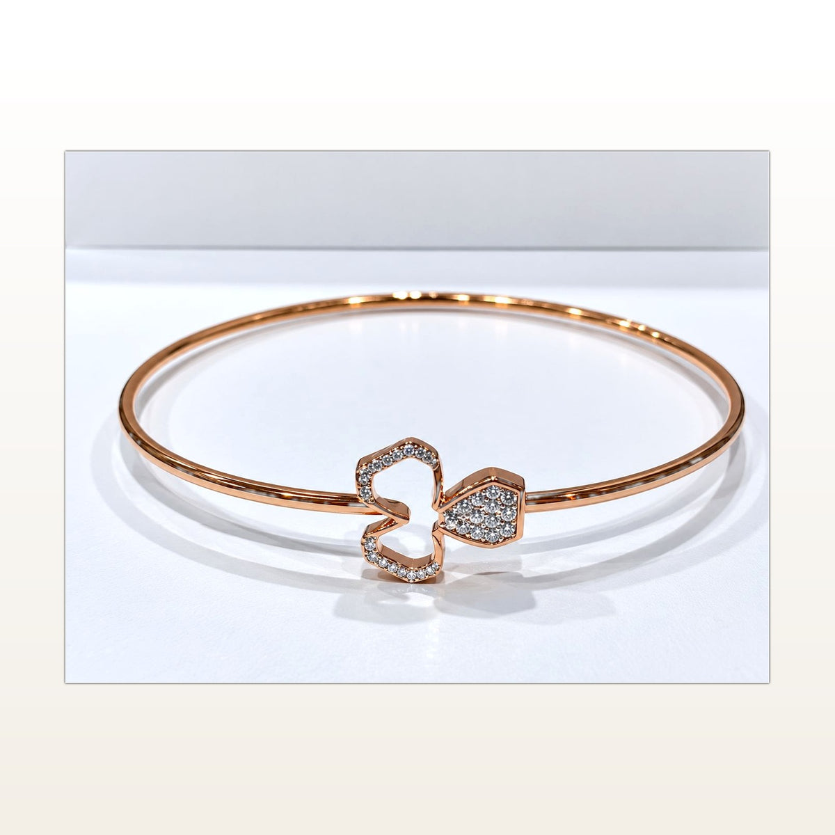 Nishka rose gold diamond    dobwl 00235